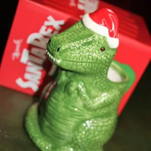 Santa trex mug. $39.99. Pricey but really cool. Worth it in my option.