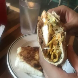 Crunchy Chicken Wrap