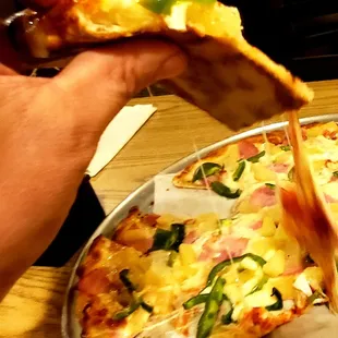 pizza, food