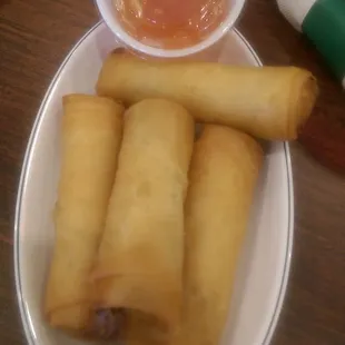 Eggrolls! Yum!