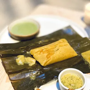 Squash tamal