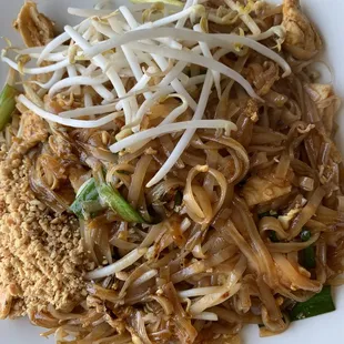 Chicken pad Thai