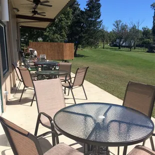 Bring a friend (or more!) and enjoy an afternoon outside on our patio! You may bring snacks, too!