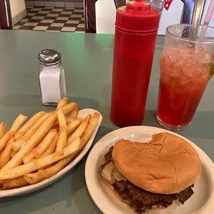 Looks good.  But went through drive thru Order hamburger with everything.  Received a hamburger patty and bun.  No sauce or onion.  Yuk