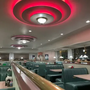 The iconic interior of the historic Winsteads on the Plaza.