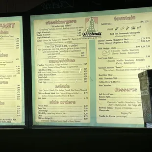 Image of Menu