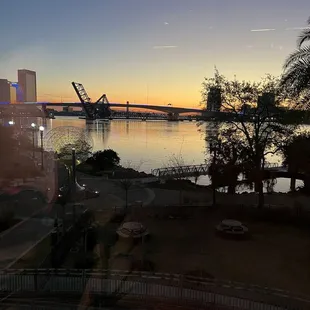 View in the morning