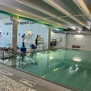 Indoor swimming