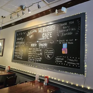 Weekly specials