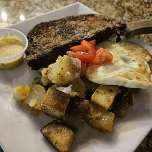 Steak &amp; Eggs special was delicious