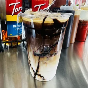 Iced mocha.