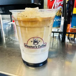 Oat milk lavender latte.