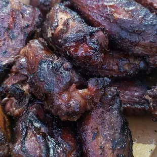 Amazing smoked jerk wings! Must must must get these
