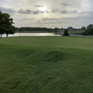 Beautiful morning for golf