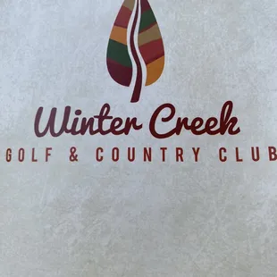 Golf course logo.