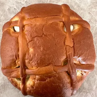 Delicious Italian Easter Egg Bread PANE DI PASQUA they make @ Easter Time @ Winter Hill Bakery in Somerville MA.