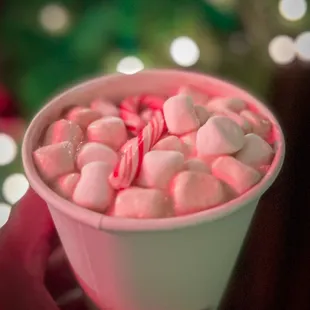 Candy cane hot cocoa