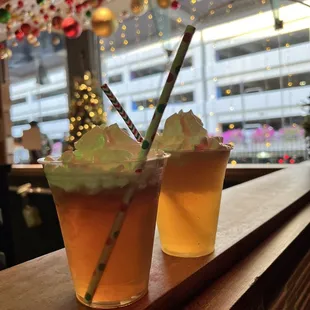 Butter beer and Pumpkin Spice