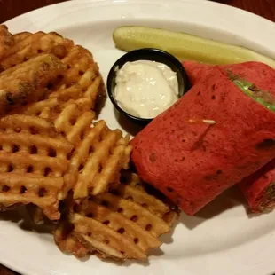 Southwest style brisket wrap!