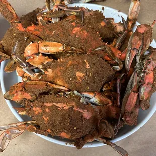 Large crabs