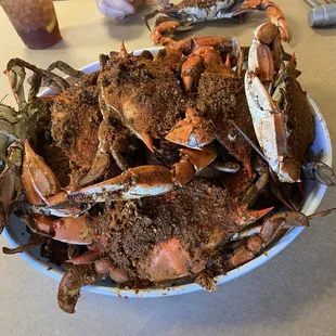Steamed Crabs