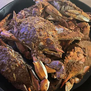 Half dozen crabs