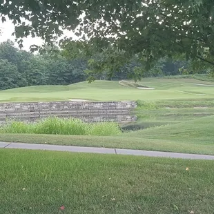 View from the parking lot