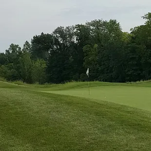 A view of a green