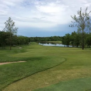Wet day on the links...