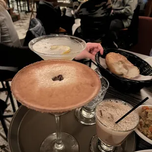 Espresso Martini &amp; Lemon Drop Martini