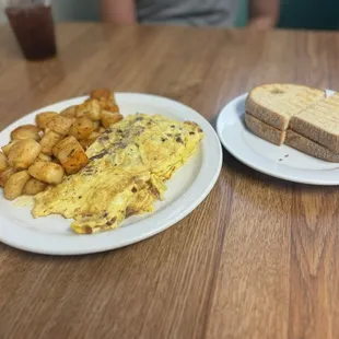 Bacon Egg and Cheese Omelet