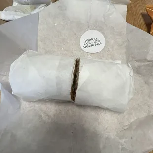 Pastrami sandwich with everything except onion