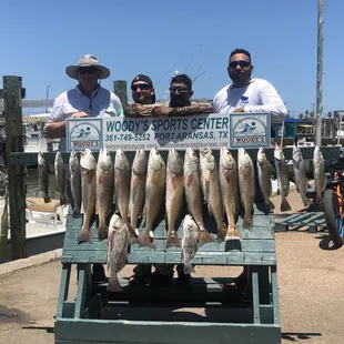 Redfish, drum, and trout!