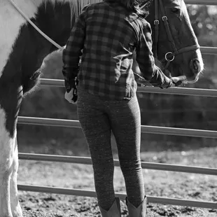 Riding lessons with Jenna