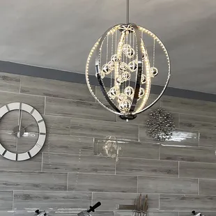 I love the light fixtures