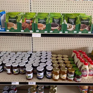 a variety of products