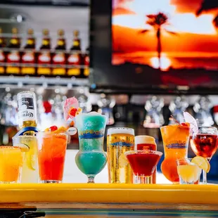 drink, sushi and sashimi