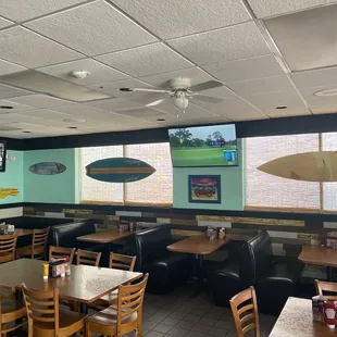 surfboards on the wall