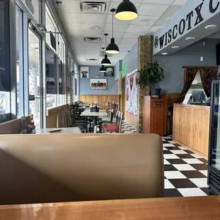 View when come in doors from left