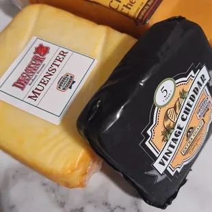 My cheese that someone already cut into