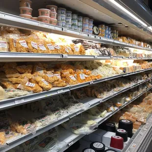 Inside - wonderful selection of local cheese