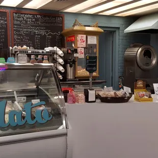 Coffee bar and gelato