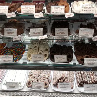 More candy and chocolate covered treats