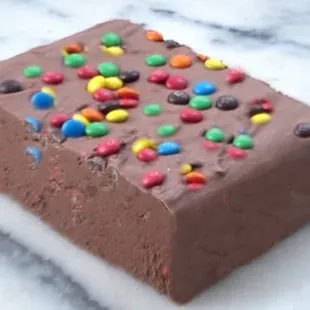 M &amp; M Fudge