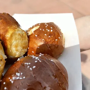 Beer cheese Lava cake