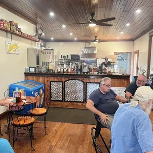 Soda Fountain and grill area