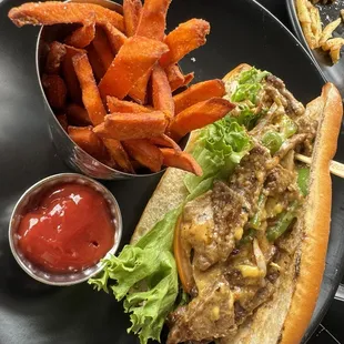 Philly Cheesesteak Sandwich