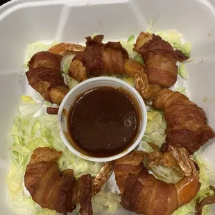 Bacon Wrapped Shrimp