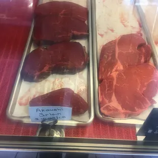 Meat case