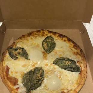 Margherita pizza